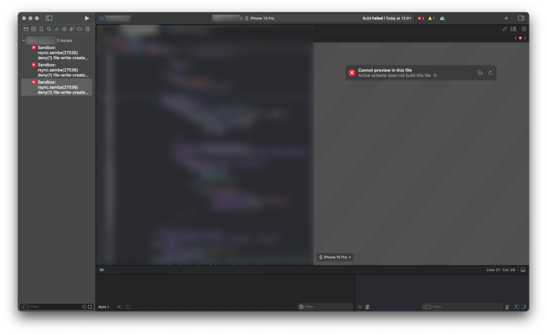 XcodeにAdMobを入れることで『Sandbox: rsync.samba〜』と表示される件の解決策 2023 Swift UI
